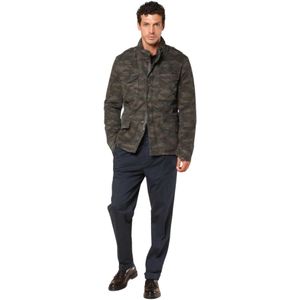 Mason's, Jassen, Heren, Groen, M, Katoen, Field Jacket M74