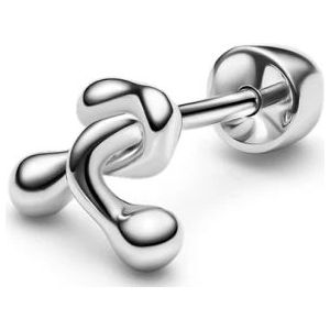 Maria Black, Accessoires, unisex, Grijs, ONE Size, Puff Ball Stud