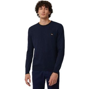 Harmont & Blaine, Truien, Heren, Blauw, M, Kasjmier, Herenkleding Sweatshirts Blauw Aw 24