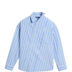 Jacquemus, Overhemden, Heren, Blauw, XS, Geruite Overhemd