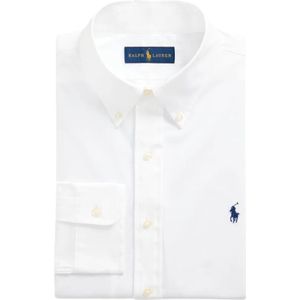 Ralph Lauren, Overhemden, Heren, Wit, S, Katoen, Klassiek overhemd