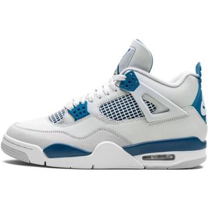 Jordan, Schoenen, unisex, Veelkleurig, 36 EU, Retro Military Blue Basketbalsneaker