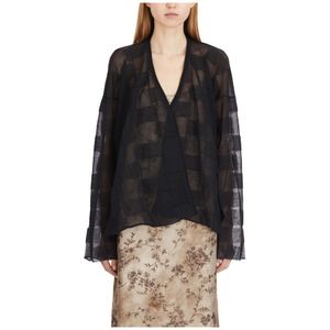 UMA Wang, Truien, Dames, Zwart, S, Katoen, Katoenen vest