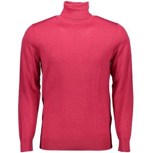 Gant, Truien, Heren, Rood, 2Xl, Rode Trui met Lange Mouwen en Logo