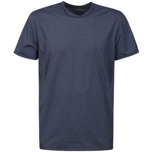 Rrd, Tops, Heren, Blauw, 2Xl, Zomer T-shirt met korte mouwen