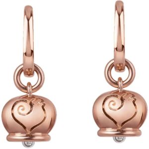 Chantecler, Accessoires, Dames, Geel, ONE Size, Bel Oorbellen in Goud met Diamanten