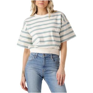 Minus, Tops, Dames, Veelkleurig, M, Korte mouw sweatshirt voor vrouwen