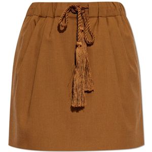 Max Mara, Rokken, Dames, Bruin, M, Wol, Tabarin Rok
