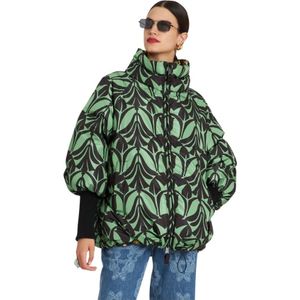 La DoubleJ, Jassen, Dames, Groen, XL, Polyester, Papyrus Reversible Jas