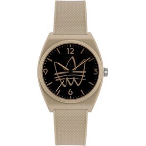 Adidas, Accessoires, Dames, Bruin, ONE Size, Siliconen Dameshorloge