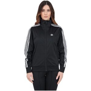 Adidas Originals, Sweatshirts & Hoodies, Dames, Zwart, S, Zip-throughs