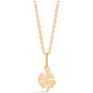 Frk. Lisberg, Accessoires, Dames, Geel, L, Geluksklaver Hanger Ketting