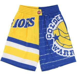 Mitchell & Ness, Korte broeken, Heren, Veelkleurig, L, Casual Shorts