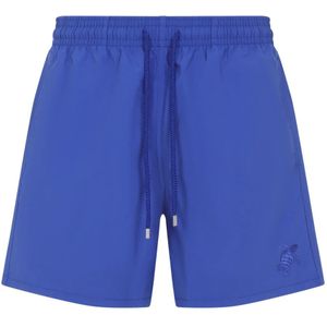 Vilebrequin, Badkleding, Heren, Blauw, S, Blauwe zwemkleding voor mannen Ss 25