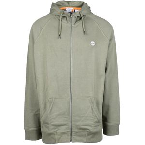 Timberland, Sweatshirts & Hoodies, Heren, Groen, S, Katoen, Maglia