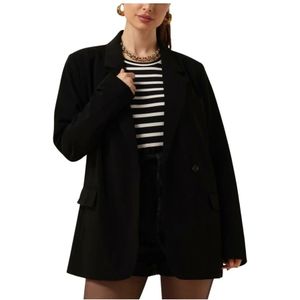 Modström, Jassen, Dames, Zwart, XL, Polyester, Perry MD Blazer