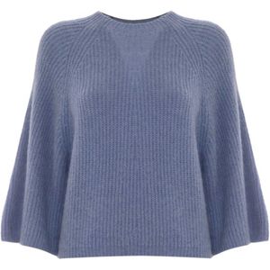Kocca, Truien, Dames, Blauw, S, Cozy Alpaca Blend Jumper