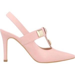 Lodi, Schoenen, Dames, Roze, 36 EU, Leer, Pumps