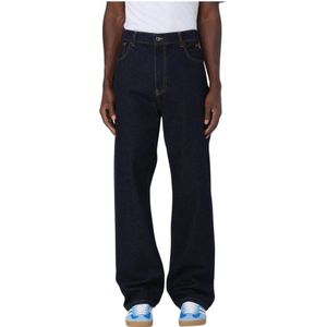 Msgm, Jeans, Heren, Blauw, S, Denim, Klassieke Denim Jeans