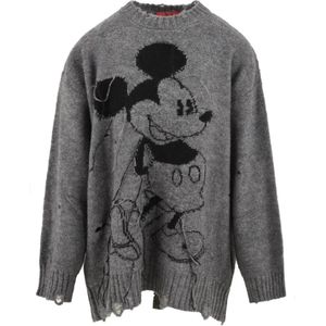 Aniye By, Truien, Dames, Grijs, S, Stijlvolle Sweaters voor Vrouwen
