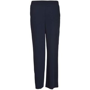 P.a.r.o.s.h., Broeken, Dames, Blauw, XL, Polyester, Elastische Cady Broek