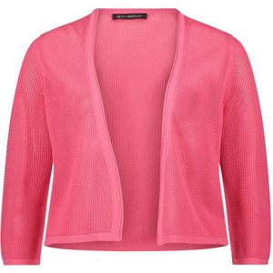 Betty Barclay, Truien, Dames, Roze, 4Xl, Relaxed-Fit Zomer Vest met 3/4 Mouwen