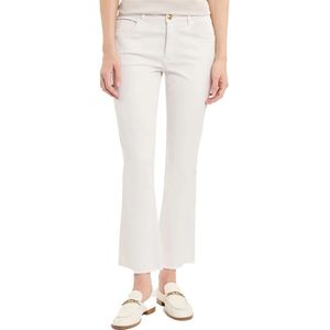 Fay, Jeans, Dames, Beige, W28, Katoen, Skinny 5-pocket katoenen broek