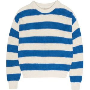 The New Society, Truien, Dames, Blauw, L, Katoen, Leto Woman Jumper Cobalto