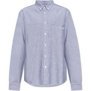Isabel Marant, Overhemden, Heren, Grijs, L, Katoen, Jasolo Shirt