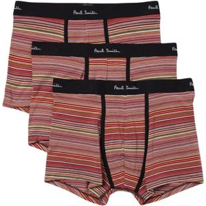 Paul Smith, Ondergoed, Heren, Bruin, 2Xl, Katoen, Gestreepte Boxershorts