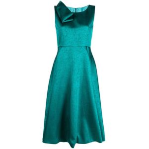 Fely Campo, Kleedjes, Dames, Groen, M, Midi Kleedjes