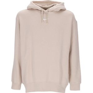 Nike, Sweatshirts & Hoodies, Dames, Beige, L, Katoen, Essential Fleece Hoodie