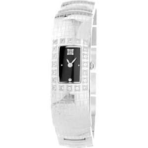 Laura Biagiotti, Accessoires, Dames, Grijs, ONE Size, Roestvrijstalen Dameshorloge Quartz