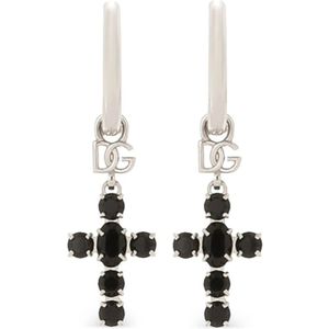 Dolce & Gabbana, Accessoires, Dames, Grijs, ONE Size, Zilveren Bijoux Ketting