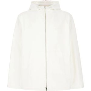 Gucci, Jassen, Heren, Wit, M, Stijlvolle Lichtgewicht Jas voor Mannen