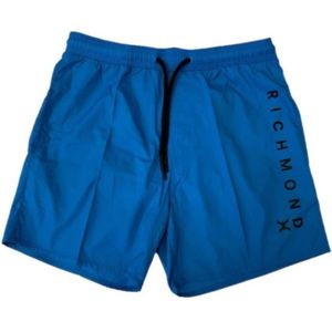 John Richmond, Badkleding, Heren, Blauw, S, Polyester, Zwemshorts