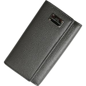 Dolce & Gabbana, Accessoires, Heren, Zwart, ONE Size, Leer, Wallets & Cardholders