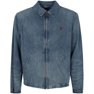 Polo Ralph Lauren, Jassen, Heren, Blauw, S, Lichtgewicht windjack