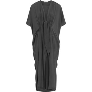 Mare Di Latte, Kleedjes, Dames, Grijs, ONE Size, Kleedjes