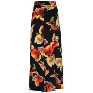 Alexander McQueen, Rokken, Dames, Veelkleurig, 2Xs, Zijden Elastische Taillebroek
