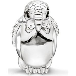 Thomas Sabo, Accessoires, Dames, Grijs, ONE Size, Zilveren Parkiet Kraal Sieraden