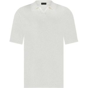 Saint Steve, Tops, Heren, Wit, L, Elegant en veelzijdig mode-item