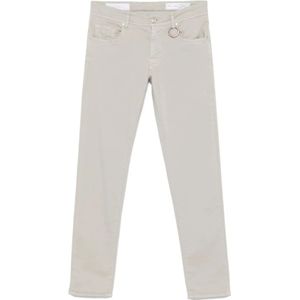 Tramarossa, Broeken, Heren, Grijs, W35, Lichtgrijze Klassieke Five-Pocket Jeans