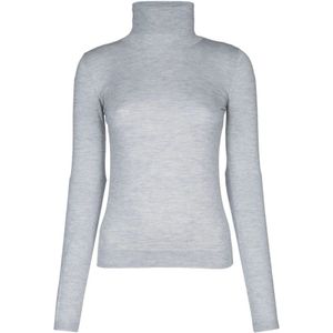 Brunello Cucinelli, Truien, Dames, Blauw, S, Stijlvolle Gebreide Kleding