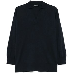Fabiana Filippi, Truien, Dames, Blauw, L, V-hals Truien