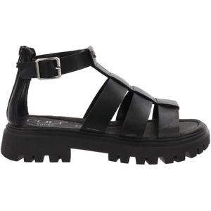 Cult, Schoenen, Dames, Zwart, 39 EU, Leer, Dames sandalen van imitatieleer