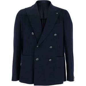 Tagliatore, Jassen, Heren, Blauw, M, Jassen