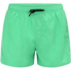 Karl Lagerfeld, Badkleding, Heren, Groen, L, Polyester, Tape Short Boardshorts