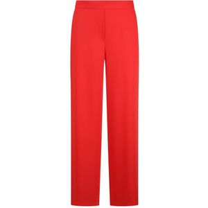 P.a.r.o.s.h., Broeken, Dames, Rood, M, Polyester, Jersey Wide Leg Broek