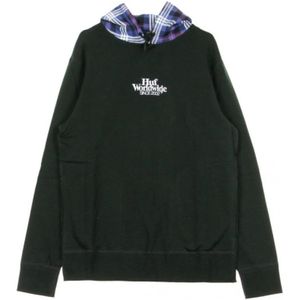 Huf, Sweatshirts & Hoodies, Heren, Zwart, M, Hoodies